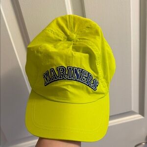 Mariners Kids Yellow Cap